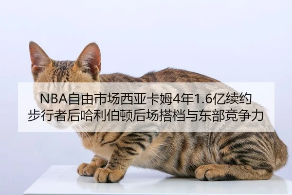 NBA自由市场西亚卡姆4年1.6亿续约步行者后哈利伯顿后场搭档与东部竞争力